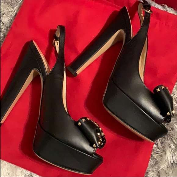 Authentic Valentino Rock Studded platform heels - Picture 7 of 8